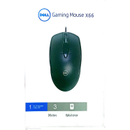 DELL Wired Optical Mouse, Black - X66 image