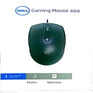 DELL Wired Optical Mouse, Black - X66 image
