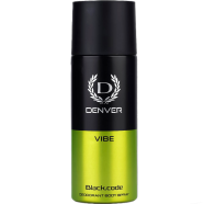 DENVER Black Code Vibe Deodorant Body Spray | Long Lasting Deodorant for Men - 50ml image