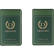 DENVER Hamilton Pocket Perfume - 18ML (Pack of 2) | Long Lasting Perfume Fragrance For Men Travel Size image