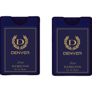 DENVER Pride Pocket Perfume - 18ML (Pack of 2) | Long Lasting Perfume Fragrance For Men Travel Size image