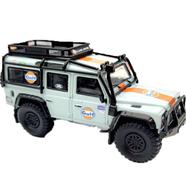 DIE CAST 1:64 Master Land Rover Defender 110 - Gulf (stk) image