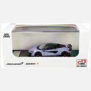 DIE CAST 1:64 – LCD Models McLaren 600LT Gray With Carbon Top And Carbon Accents image