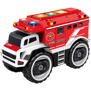 DIY Electric Fire Truck for kids with Flashing Lights and Siren Sounds and Electric Drill -226784765 - 862A-2