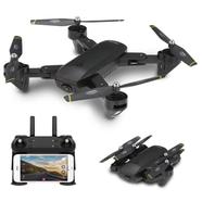 DM DM107S WIFI FPV With Dual 2MP Camera Optical Flow Altitude Hold Mode Foldable RC Drone image