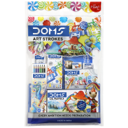 DOMS Art Strokes Kit, 9pcs Set for painting 