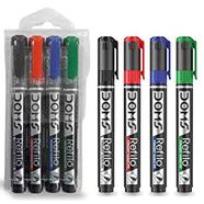 DOMS Permanent Marker 4 Color image