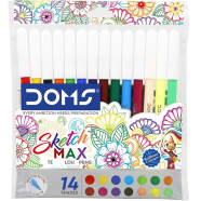 DOMS Sketch Color Pen Max - (14Pcs)