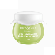 DOT and KEY Cica plus Niacinamide Oil Free Moisturizer – 15ml -342587999 image