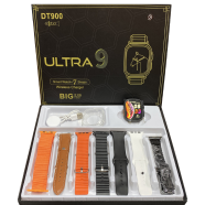 DT900 Ultra 9 Smartwatch (7 Straps) Black image