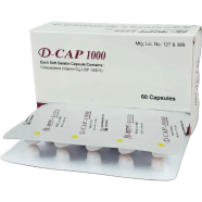 D-Cap 1000 Iu Capsule 15's Strip image
