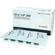 D-Cap 2000 IU Capsule 15's Strip image