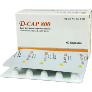 D-Cap 800 Iu Capsule 15's Strip image