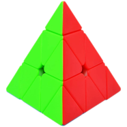 D Eternal Moyu 3X3 High Speed Stickerless Pyramid Cube image