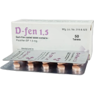 D-Fen 1.5 mg Tablet 10's Strip image