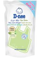 D-Nee Refill Liquid Baby Detergent Organic Aloe Vera Green 600ml. - 221-0142 icon