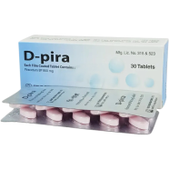 D-Pira 800 mg Tablet 10'S Strip image