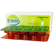 D Sefa 500 mg Capsule 10's Strip image