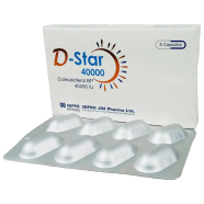 D Star 40000 IU 8's Strip Capsules icon