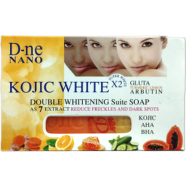 D-ne Nano kojic White Kojic AHA BHA Double Whitening Suite Soap 160gm image