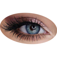 Dahab Lumiere Blue Color Contact Lens image