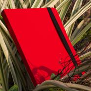 Daily Journal Red Notebook with Elastic Band (Premium) image