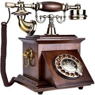 Daily necessities LTD Old Fashion Telephone for Landline,European Style Retro Telephone Fashion Creative Home Office Landline Fixed-Line Antique Wired Fixed-Line Telephone image