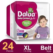 Dalaa Belt System Baby Diaper 24 Pcs (13-22kg) image