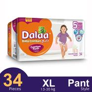 Dalaa Pant System Baby Diaper 34 Pcs (13-20kg) image
