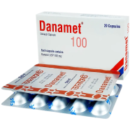 Danamet 100mg Capsule 10's Strip image