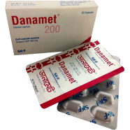 Danamet 200mg Capsule 10's Strip image