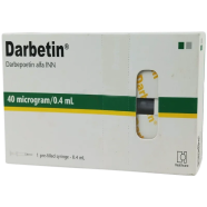 Darbetin 40mcg Per 0.4ml SC Injection 40mcg Pre Filled Syringe image