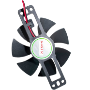 Dc 24 Volt Plastic Brushless Cooling Fan With Jst Connector Fan With Jst Connector image