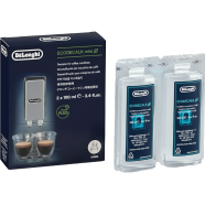 De'Longhi DLSC200 EcoDecalk Mini Descaler for Coffee Machines 2 x 100ml image