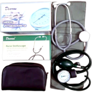 Dearon Analog Blood Pressure Monitor Sphygmomanometer Set with Stethoscope image