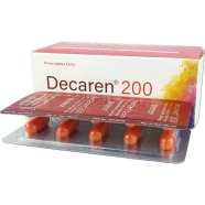 Decaren 200 mg Capsule 5's Strip image