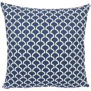 Decorative Cushion Cover, Navy Blue 12x12 Inch image