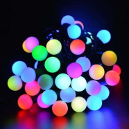 Decorative LED Fairy Light Ball Shaped Multicolor 28 bulb Light image
