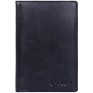 Deen Black Leather Passport Holder image
