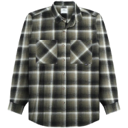 Deen Olive Mist Flannel Shirt image