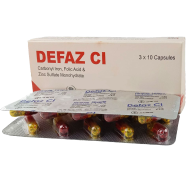 Defaz CI 50 mg Plus 0.50 mg Plus 61.80 mg 10's Strip Capsule icon