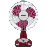 Defender Osk-2912 Rechargeable Table Fan Maroon - 12 Inch- (6 Months Warranty) image