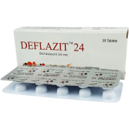 Deflazit 24mg Tablet–10's Strip icon
