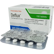 Deflux 10 mg 15's Pack Tablet image