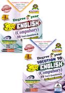 Degree Easy English Compulsory With Solution - 3rd Year - With Solution image
