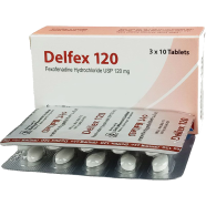 Delfex 120 mg 10's Strip Tablet image