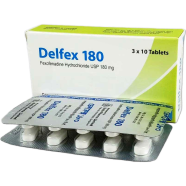 Delfex 180 mg Tablet 10's Strip image