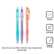 Deli Arrix Gel Pen 0.5mm Black Ink 1Pcs image