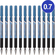 Deli Arrow Ballpoint Pen Blue Ink (0.7mm)- 12 Pcs image