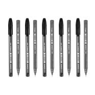 Deli EVERY 0.7mm Ball Point Pen Black Ink 12Pcs image